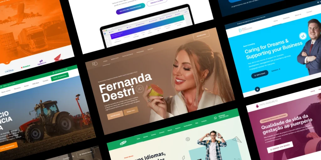 Criação de Site Profissional Gerenciável