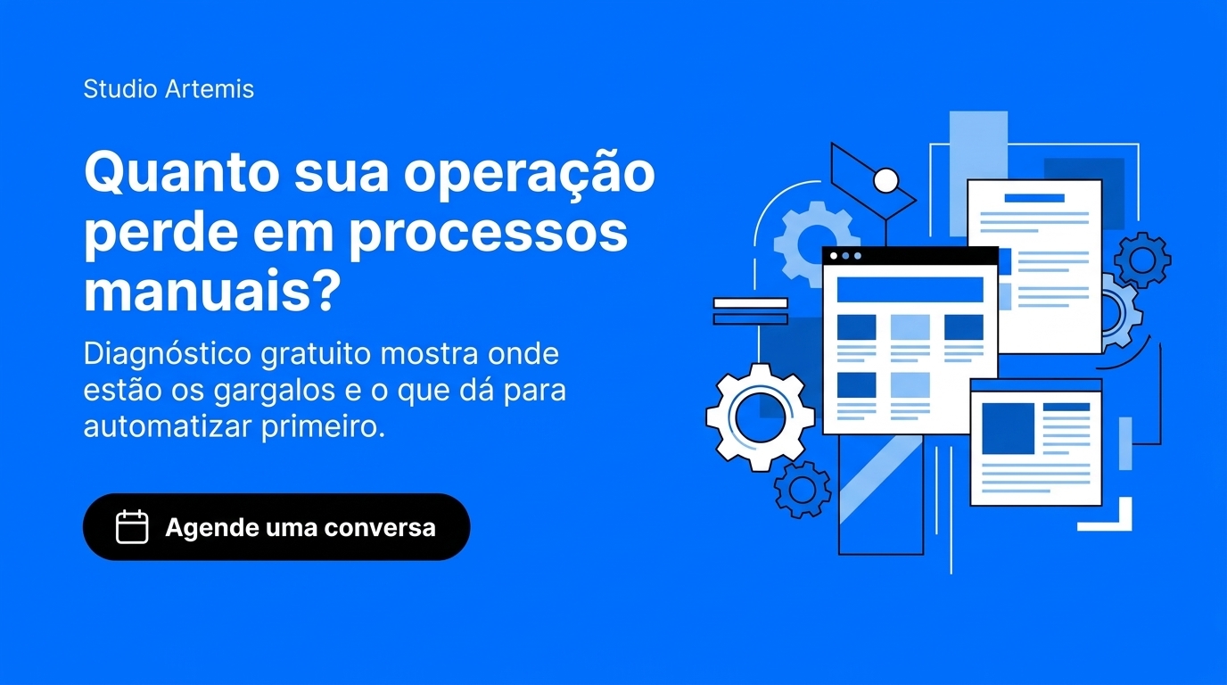Automação: Quanto sua operação perde em processos manuais?