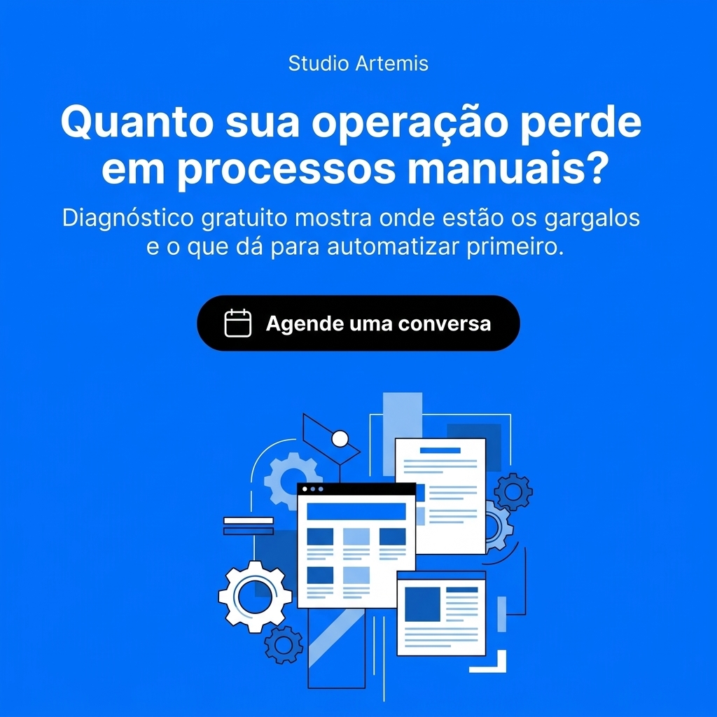 Automação: Quanto sua operação perde em processos manuais?