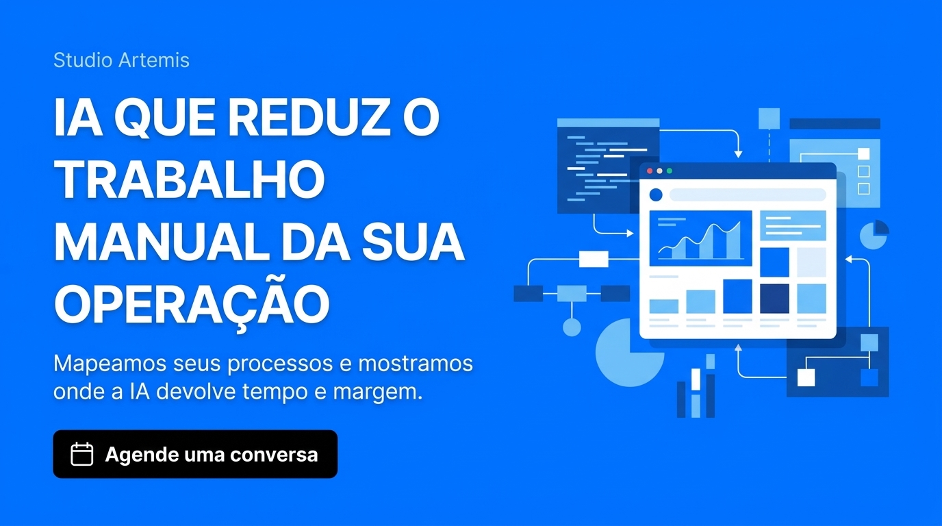 Inteligência Artificial: IA que reduz o trabalho manual da sua operação
